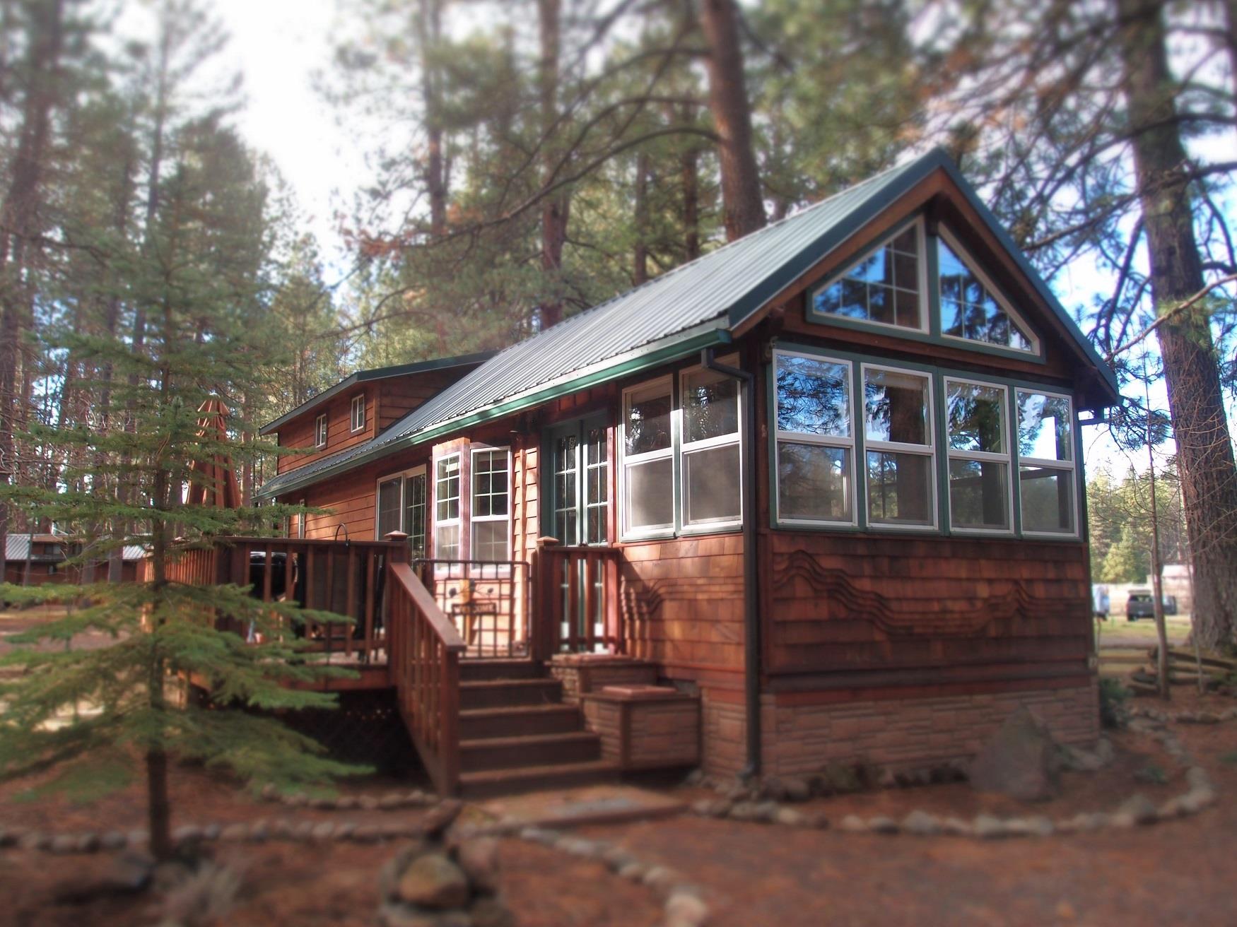 Pinecone Cabin at Cold Springs Resort in Camp Sherman, OR