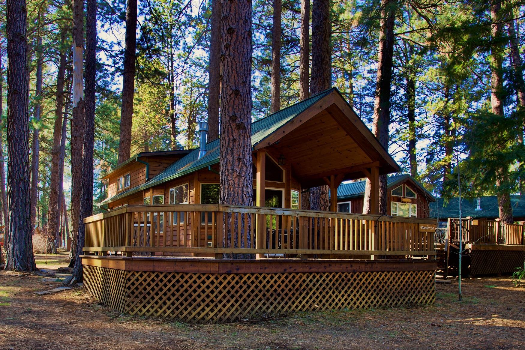 Ponderosa Cabin at Cold Springs Resort in Camp Sherman, Oregon